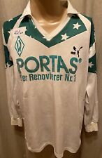 Werder Bremen Puma Langarm Event Trikot 88/89 "Portas Der Renovierer Nr.1" Gr.M