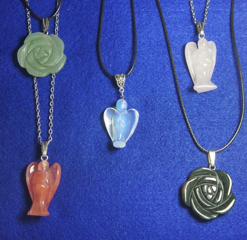 Engel rose amor halskette - amor,