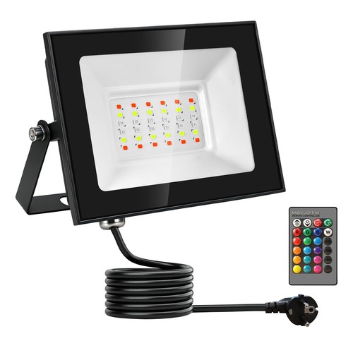 Rgb led fluter außen strahler - led,