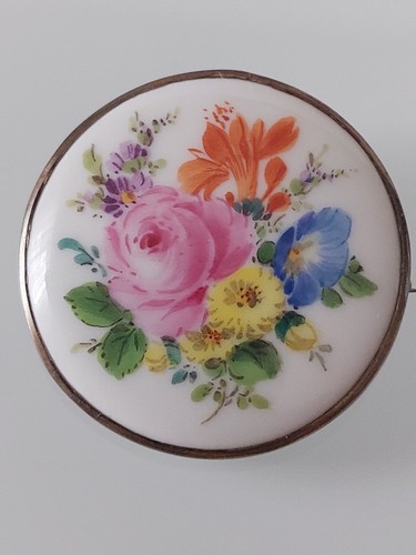 Meissen porzellan brosche 835 - porzellan, brosche,