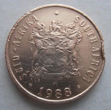 SÜDAFRIKA 1 CENT 1988