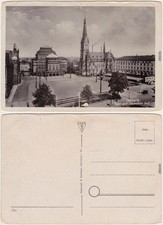 Ansichtskarte Chemnitz Karl-Marx-Stadt Oper und Chemnitzer Hof 1955