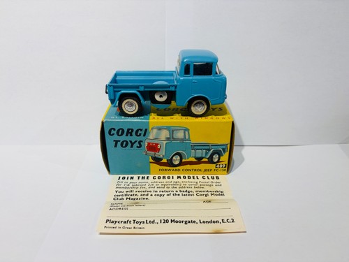 Corgi toys 409 forward - 409, control