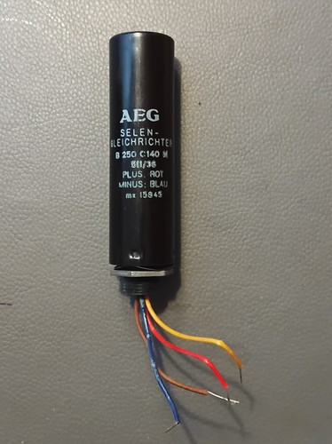 Aeg selengleichrichter b250 - aeg, c