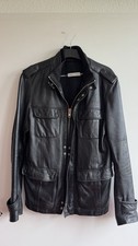 Joop Lederjacke Herren Schwarz