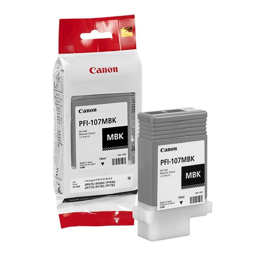 Canon pfi 107 mbk mattschwarz - canon,