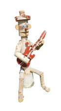 Holzfigur garten dekoration - holzfigur,