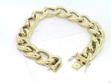 Panzer armband 585 - panzer, gelbgold