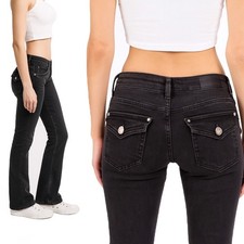 Damen Jeans Hose Bootcut