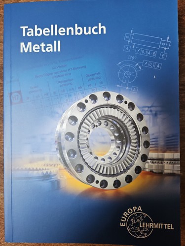 Tabellenbuch metall mit - metall,