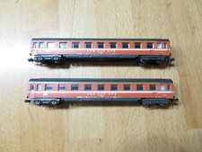 Lima 2 x  Personenanhänger SBB orange