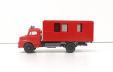 Wiking 1/87 MB LAF 1113 Feuerwehr Wechselkoffer o. OVP (Spur H0)(91-1)