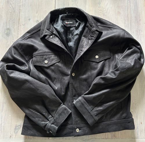 Lederjacke mares herren - lederjacke, xl