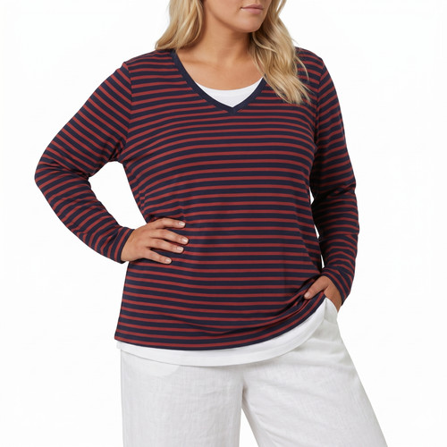 Sheego shirt top shrt - shirt,