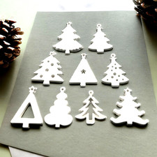 9er Set Weihnachtsbaum