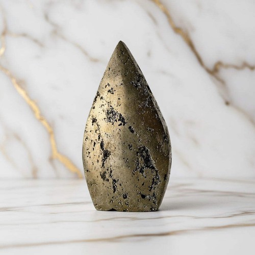 Pyrit flamme 5cm - pyrit,