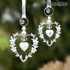 Fensterdeko Herz mit Hez aus