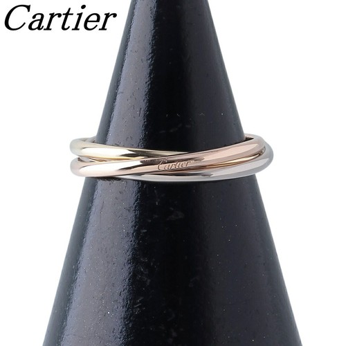 Cartier trinity ring k18 - xs,