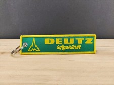 W2-43 Deutz Luftgeküht Schlüsselanhänger Schlepper Trecker Oldtimer Anhänger NEU
