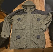 Pinewood Jacke Gr. XL Lappland Oliv Grün Schwarz Fischen Jagen