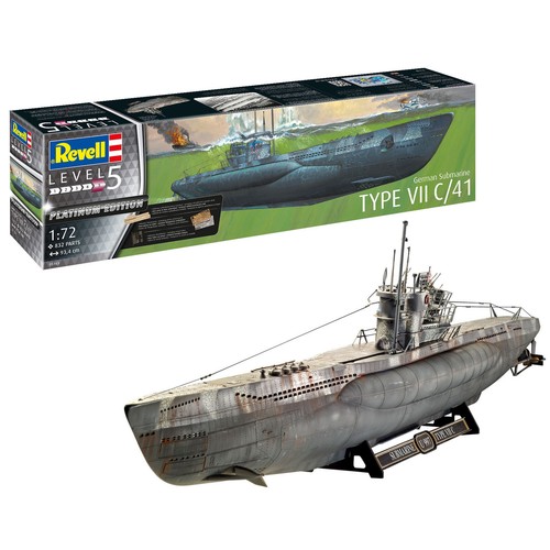 Revell deutsches boot - deutsches, typ