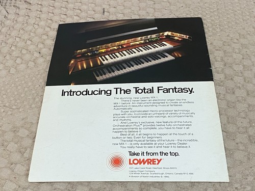 Tastaturorgel werbung 11x8 - werbung, 11x8"