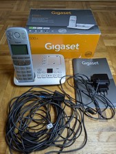 Gigaset E500A » Schnurloses Senioren-Telefon mit Anrufbeantworter » silber OVP