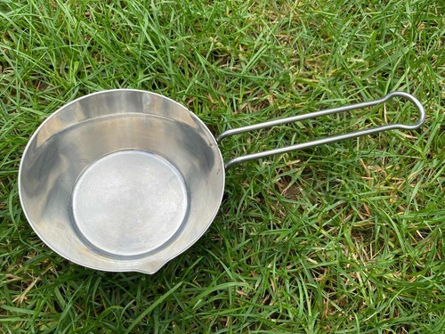 Vintage edelstahl sauce - sauce, fondue