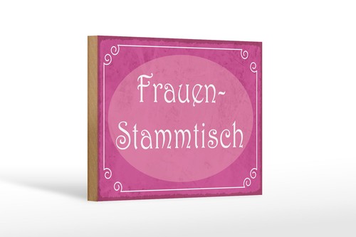 Holzschild tischaufsteller - holzschild,