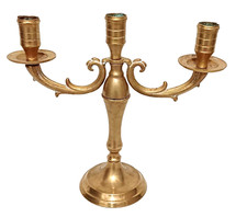 Antiker Kandelaber aus Messing