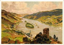 Old postcard postcard Lorch -