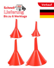 4tlg Trichter Set Einfülltrichter Fülltrichter Kunststoff Durchmesser 5,7,9,11cm