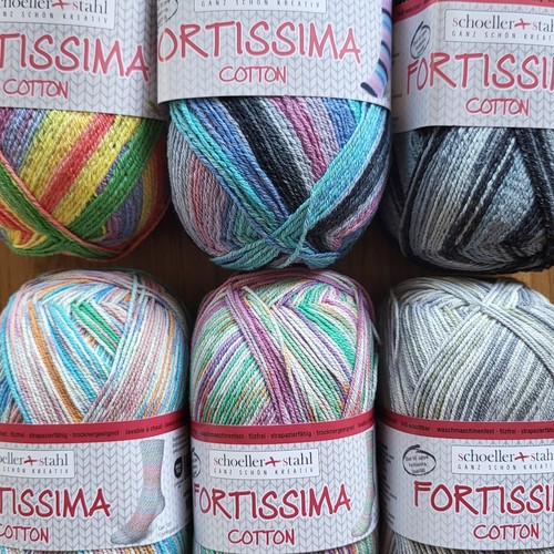 6x100g fortissima cotton color - fortissima,