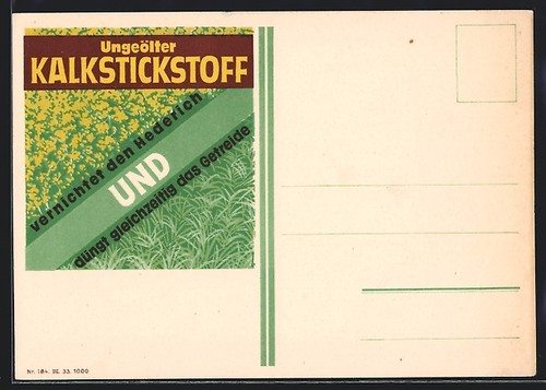 Reklame für - ak,