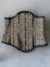 Unterbrust Korsett Corsage Taillenkorsett Leo Burleska 22Inch 34 XS S