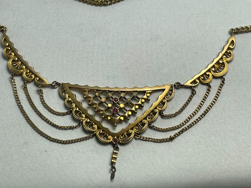 Vintage jugendstil collier - vintage,