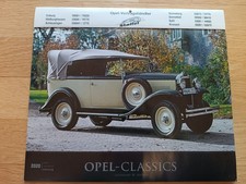 Opel Kalender 2020