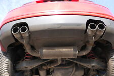 VW Golf 5 A3 8P Auspuff Edelstahl hinten Sportauspuff (GT GTI) Doppelrohr