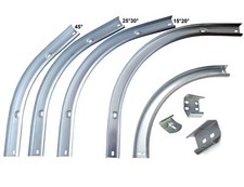 Bogen 90 45 30 25 20 15° Garagentor Sektionaltor Laufschienenbogen Laufschienen
