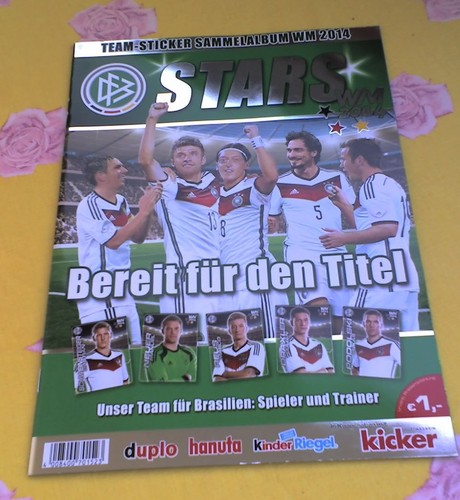 Team sticker sammelalbum - sammelalbum, wm