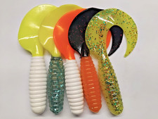 SET 5 XL RELAX GUMMIFISCHE KOPYTO MAGNUM TWISTER 13CM HECHT ZANDER KÖDER WOBBLER