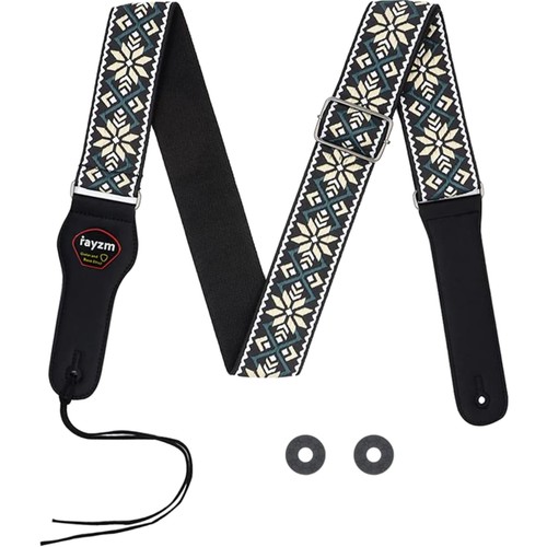 Rayzm bestickter gitarrengurt - bestickter,