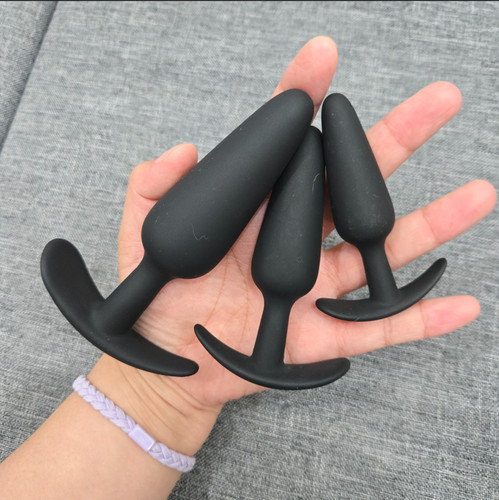 3pcs silikon anal - 3pcs, butt