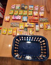 Einkaufskorb Für Kinderkaufladen + 33 Artikel