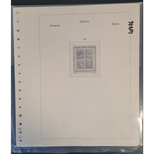 Kabe schweiz 1934 nur - schweiz,