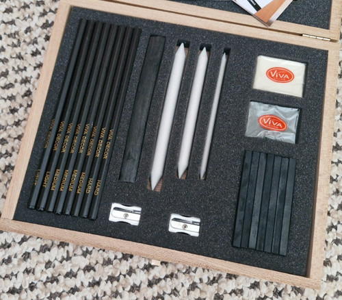 Viva decor set - viva, zeichenkohle