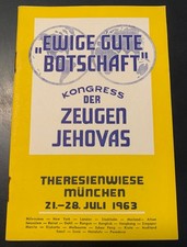 Kongress Programm 1963