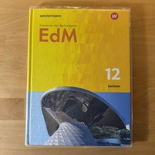 Schulbuch Elemente der Mathematik Klasse 12 Gymnasium Sachsen mit Umschlag
