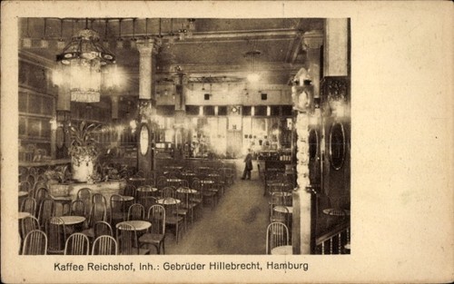 Hamburg mitte georg - ak,