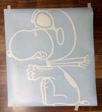 Snoopy Baron Auto Aufkleber